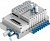 573606 Пневмоостров VTUG-14-MSDR-B1T-25V20-Q8-DT-Q6S-4M+M2 FESTO
