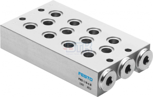 11900 Плита для блочного монтажа PRS-1/8-4-B FESTO 11900 Плита для блочного монтажа PRS-1/8-4-B FESTO