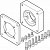 1190702 Фланец электродвигателя EAMF-A-80A-120G FESTO