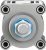 1383581 Пневмоцилиндр DSBC-63-80-PPVA-N3 FESTO