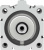 188336 Короткоходовый цилиндр ADVC-100-10-I-P FESTO