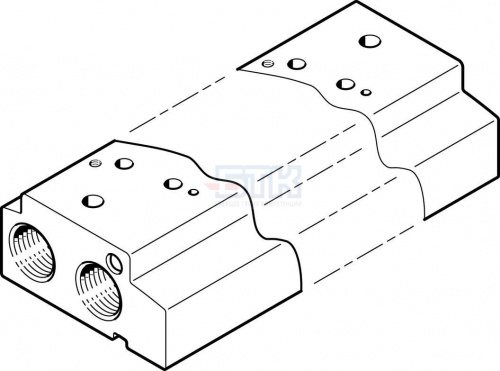 552654 Коллектор VABM-C7-12P-G18-4 FESTO 552654 Коллектор VABM-C7-12P-G18-4 FESTO