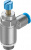 197580 Дроссель с обратным клапаном GRLA-1/8-QS-4-RS-D FESTO
