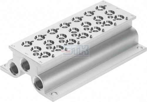 543826 Плита для блочного монтажа CPE10-PRS-1/4-7 FESTO 543826 Плита для блочного монтажа CPE10-PRS-1/4-7 FESTO