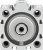 188261 Короткоходовый цилиндр ADVC-50-15-I-P-A FESTO