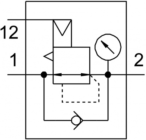 541680 Регулятор давления MS12-LR-G-PO FESTO 541680 Регулятор давления MS12-LR-G-PO FESTO