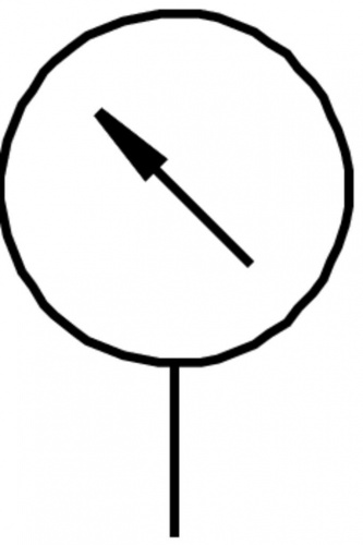 526781 Манометр MA-50-1,0-R1/4-MPA-E-RG FESTO 526781 Манометр MA-50-1,0-R1/4-MPA-E-RG FESTO