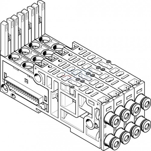 561102 Монтажная плита VMPAL-AP-4X10-QS5/32"-2 FESTO
