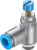 534340 Дроссель с обратным клапаном GRLA-1/4-QS-10-RS-D FESTO 534340 Дроссель с обратным клапаном GRLA-1/4-QS-10-RS-D FESTO