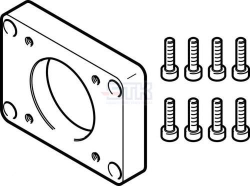 2219077 Фланец электродвигателя EAMF-A-38B-40P FESTO 2219077 Фланец электродвигателя EAMF-A-38B-40P FESTO