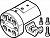 540881 Набор переходников HAPG-70-B FESTO