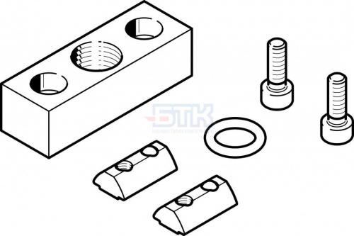 8021863 Дополнительное электропитание VABF-P5-P1A3-G38 FESTO 8021863 Дополнительное электропитание VABF-P5-P1A3-G38 FESTO