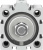 188259 Короткоходовый цилиндр AEVC-50-25-A-P FESTO