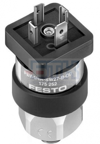 175252 Реле давления PEV-1/4-A-SW27-B-OD FESTO 175252 Реле давления PEV-1/4-A-SW27-B-OD FESTO