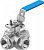 8096946 Шаровой кран VZBE-3/4-T-63-F-3L-F04-M-V15V15 FESTO