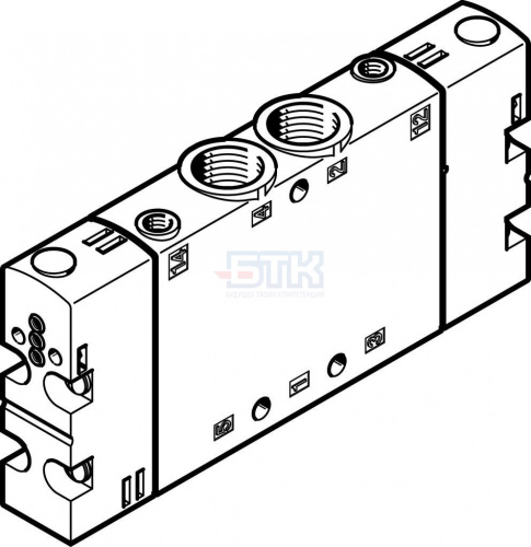 550155 Базовый распределитель CPE18-P1-5J-1/4 FESTO 550155 Базовый распределитель CPE18-P1-5J-1/4 FESTO