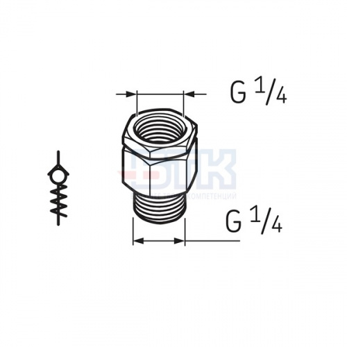 Обратный клапан G1/4 LAPV 1/4 SKF Обратный клапан G1/4 LAPV 1/4 SKF