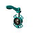 Дисковый затвор 871737 BVF-M-100-E Convalve (ДУ100, EPDM, диск. нерж. сталь)
