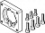 529942 Фланец электродвигателя EAMF-A-44A/B-55A FESTO