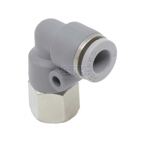 Штуцер цанговый угловой PRLD-1/8-4 Pemaks Штуцер цанговый угловой PRLD-1/8-4 Pemaks