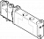 573469 Распределитель с электроуправлением VUVG-S14-T32H-MZT-G18-1T1L FESTO