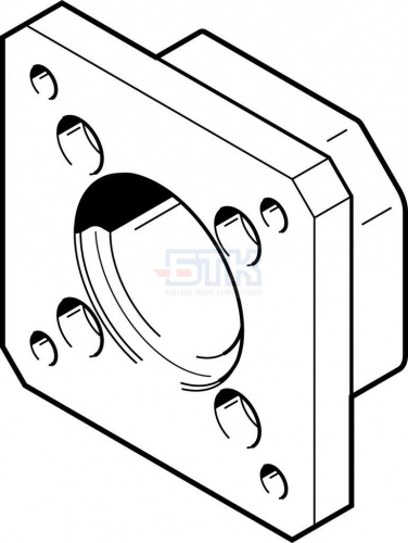 552164 Фланец электродвигателя EAMF-A-28B-42A FESTO 552164 Фланец электродвигателя EAMF-A-28B-42A FESTO