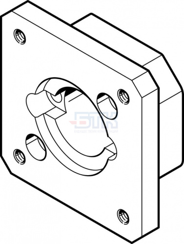 530080 Фланец мотора EAMF-A-28A-42A FESTO 530080 Фланец мотора EAMF-A-28A-42A FESTO
