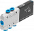 525117 Распределитель с электроуправлением MHE2-MS1H-5/2-QS-4 FESTO
