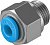 186264 Штуцер с цанговым соединением QSM-G1/8-4 FESTO