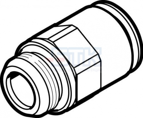 558666 Штуцер с цанговым соединением NPQM-D-G14-Q10-P10 FESTO