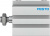 188218 Короткоходовый цилиндр ADVC-32-25-A-P-A FESTO