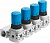 540042 Коллектор регуляторов давления LRB-1/4-DB-7-O-K4-MINI FESTO