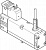 560725 Распределитель с электроуправлением VSVA-B-M52-MZ-A1-1C1-APC FESTO