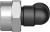 153278 Угловой штуцер с цанговым зажимом и резьбой QSLF-3/8-8-B FESTO