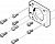 560694 Фланец электродвигателя EAMF-A-48B-57A FESTO