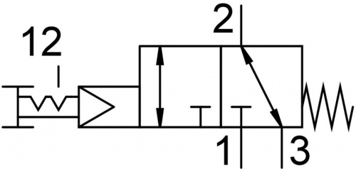 5299713 Распределитель с кнопочным управлением VHEF-PTC-B32-G14 FESTO