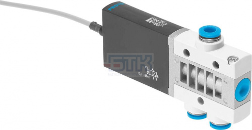 525153 Распределитель с электроуправлением MHE3-MS1H-3/2G-QS-6-K FESTO 525153 Распределитель с электроуправлением MHE3-MS1H-3/2G-QS-6-K FESTO