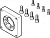 1476305 Фланец электродвигателя EAMF-A-44A/B/C-67A-S1 FESTO