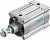 1804958 Пневмоцилиндр DSBC-125-50-PPVA-N3 FESTO