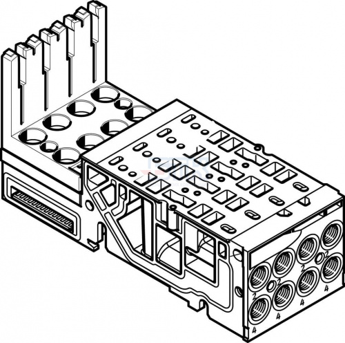 546804 Монтажная плита VMPA1-AP-4-1-EMM-8 FESTO 546804 Монтажная плита VMPA1-AP-4-1-EMM-8 FESTO