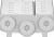 8026265 Плита для блочного монтажа VABM-B10-25S-G38-6 FESTO