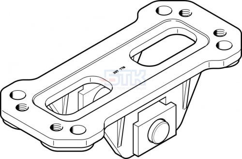 8001415 Поводок DARD-L1-80-S FESTO 8001415 Поводок DARD-L1-80-S FESTO