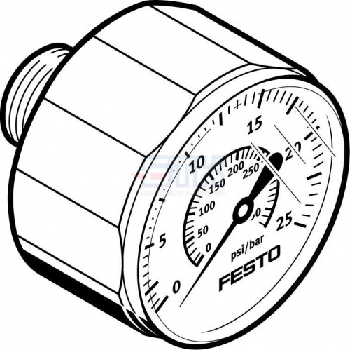 541734 Манометр MA-27-25-R1/8 FESTO 541734 Манометр MA-27-25-R1/8 FESTO