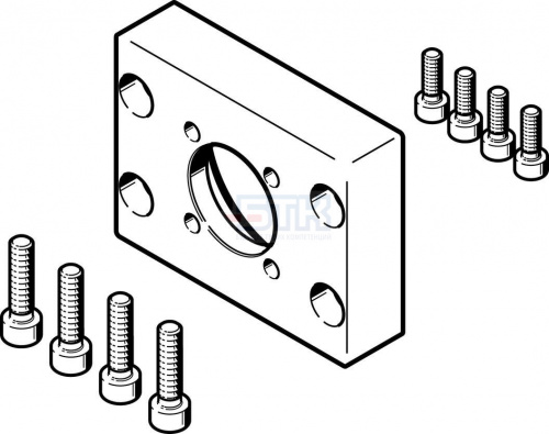 4067069 Фланец электродвигателя EAMF-A-48B-40G FESTO 4067069 Фланец электродвигателя EAMF-A-48B-40G FESTO