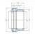 Подшипник NKX 25 Z SKF Подшипник NKX 25 Z SKF