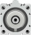 188339 Короткоходовый цилиндр ADVC-100-25-I-P FESTO