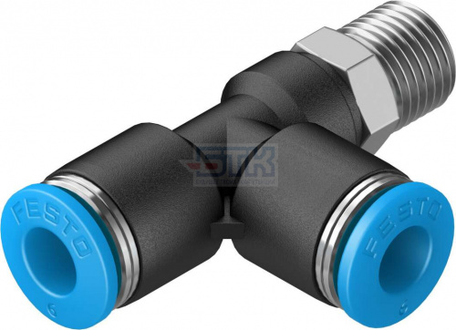 153118 Тройник с цанговым зажимом и резьбой QSTL-1/8-6 FESTO