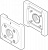 1629297 Монтажная плита PAML-CP-186-HP3-G112 FESTO