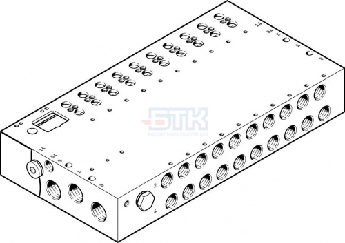 8004919 Коллектор VABM-L1-18W-G38-10-G FESTO 8004919 Коллектор VABM-L1-18W-G38-10-G FESTO