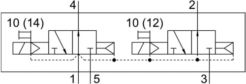 547210 Распределитель VSVA-B-T32U-AH-A1-3AC1 FESTO 547210 Распределитель VSVA-B-T32U-AH-A1-3AC1 FESTO